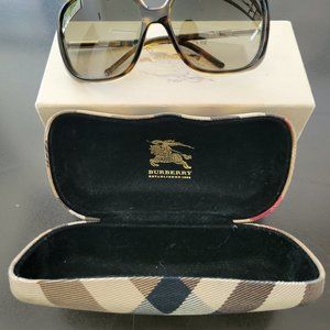 Burberry Brown Tortoise Sunglasses